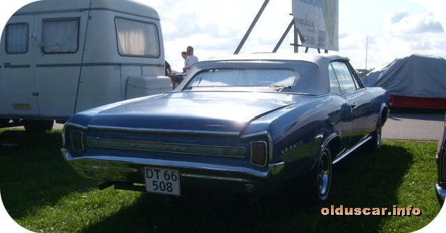 1966 Pontiac LeMans Convertible Coupe back